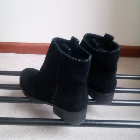 SPLENDID Women Pebbles Suede Block Heel Boots - NEW NWOB - Picture 6 of 7